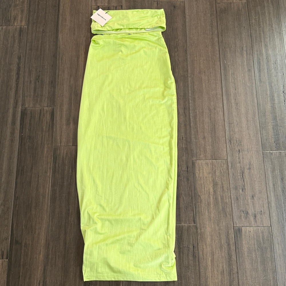 superdown slit skirt set - Picture 2 of 3